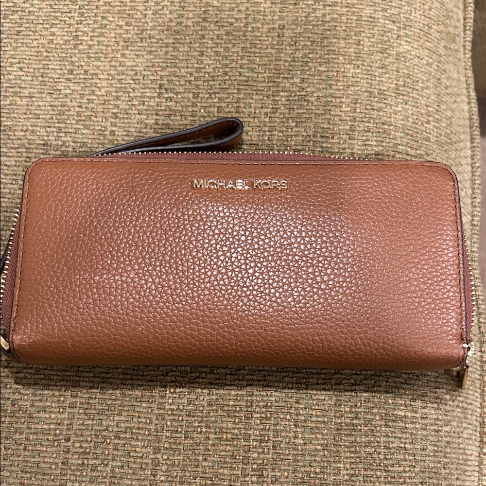 Michael Kors Brown Leather Wallet
